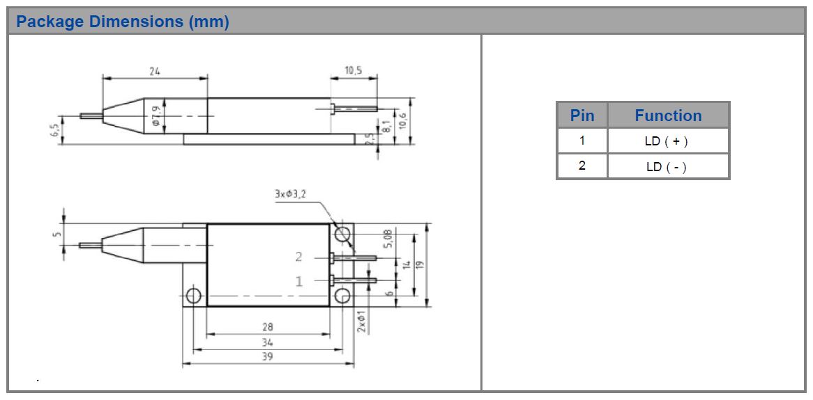 K976DA2RN-20.00W Multi-Single Emitter, 976nm, 20W Fiber Coupled Diode Laser